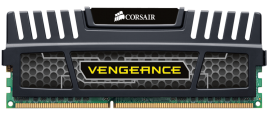 RAM Corsair VENGEANCE 16GB (2x8GB) DDR3 Bus 1600Mhz (Màu Đen) – (CMZ16GX3M2A1600C9)